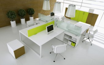 biuro w stylu minimalistycznym